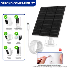 LMDTYN Solar Panel installation kit including brackets and screws