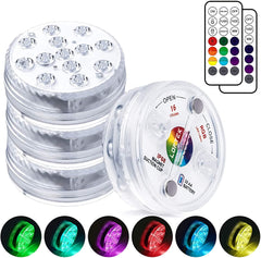LOFTEK Submersible LED Pool Lights - front view