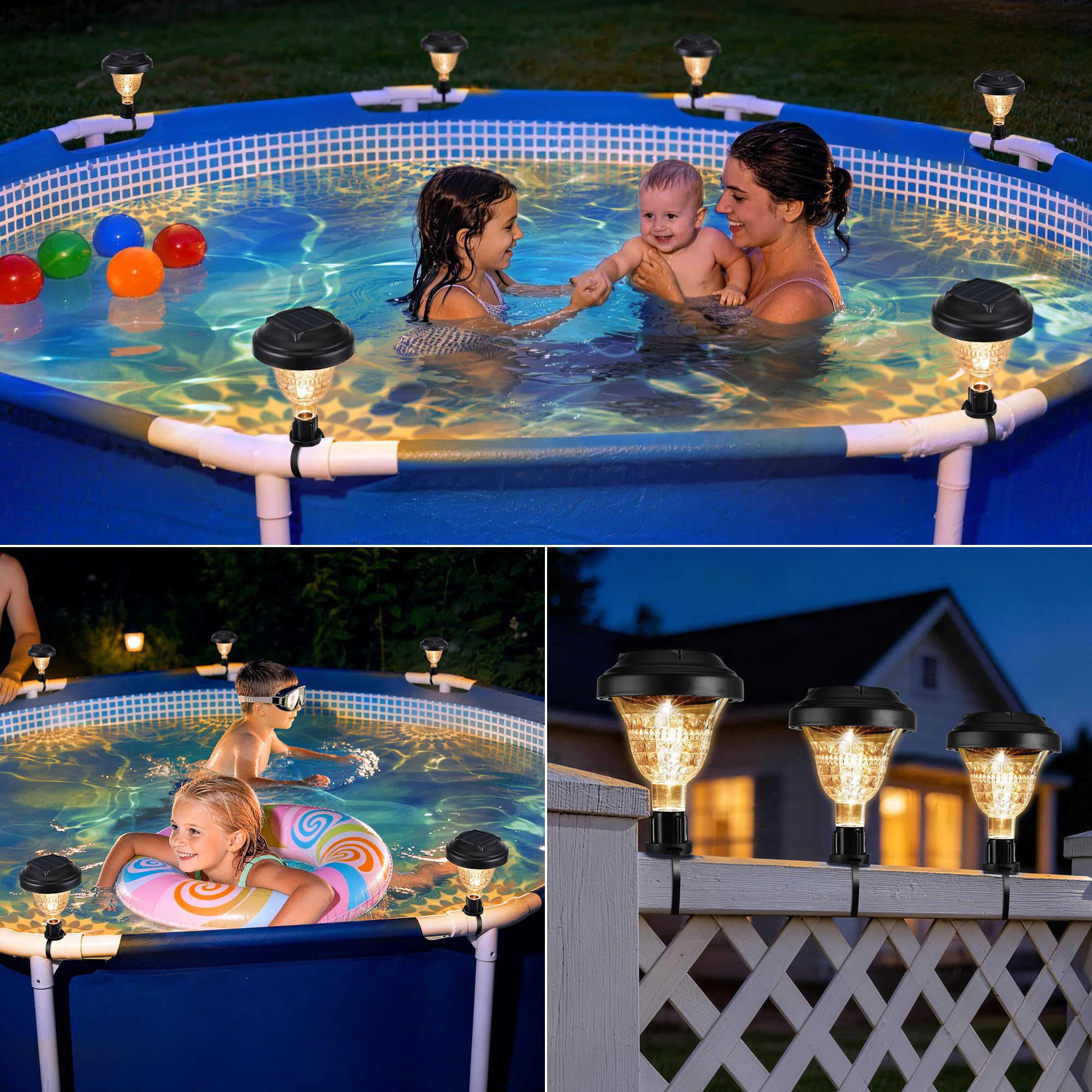 Lomotech solar pool lights packaging details
