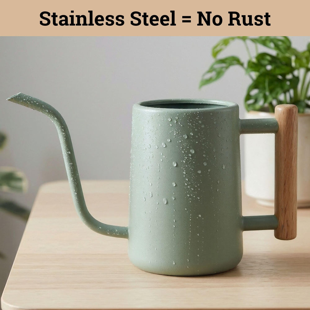 Long spout of HB Design Co. watering can