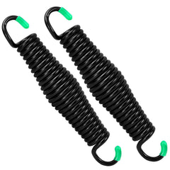 LONGADS Heavy Duty Porch Swing Springs in black, front view