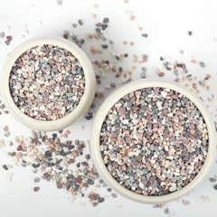 LOOIOOJ Natural Gravel Pebbles 2lbs mixed color stones