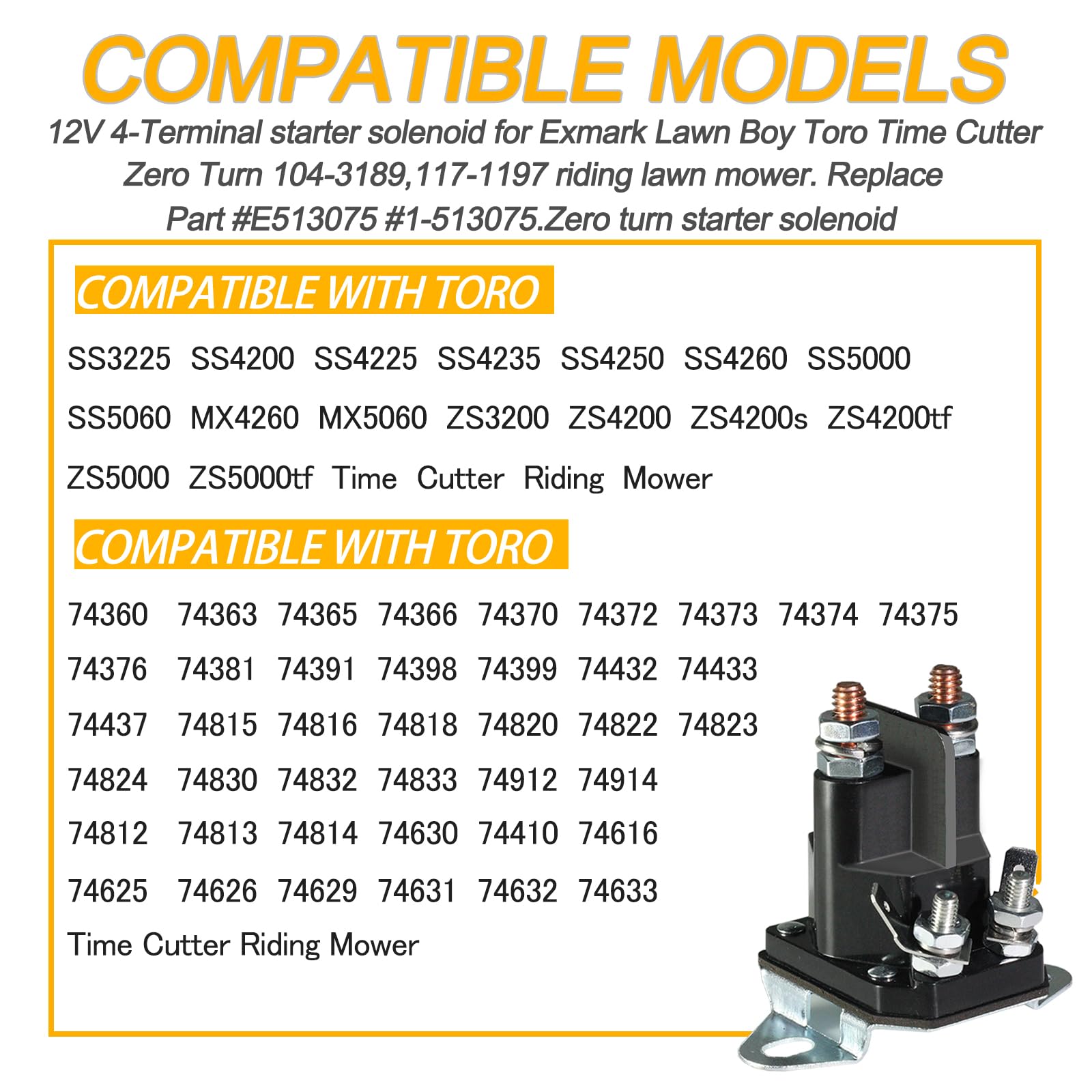 LordandLand 117-1197 Starter Solenoid packaging