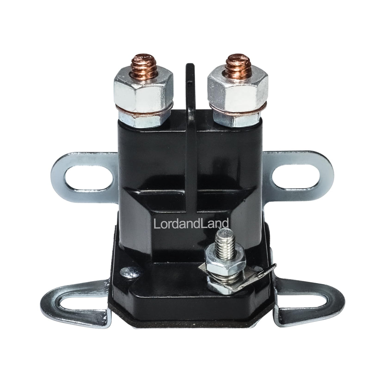 LordandLand 12V Starter Solenoid for Bad Boy Mowers front view