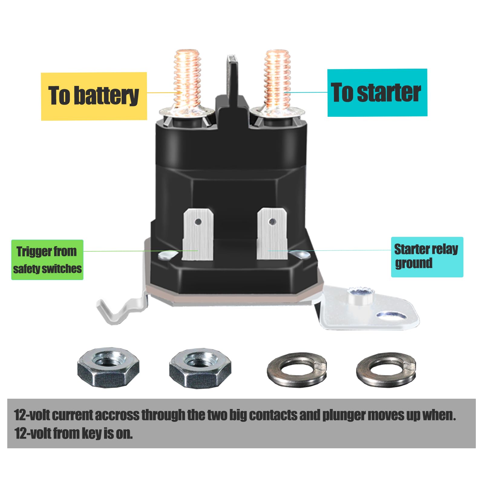 LordandLand 725-06153A Starter Solenoid Relay packaging