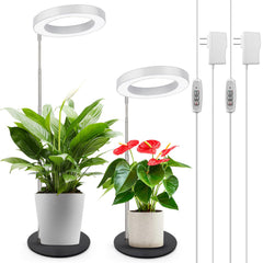 LORDEM Desk Grow Light front view with adjustable height