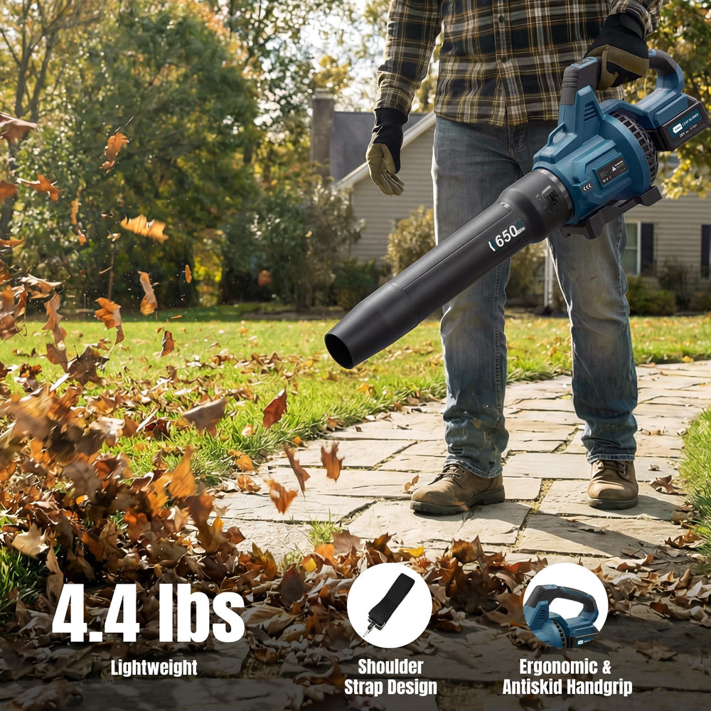 LOSART Leaf Blower package contents layout
