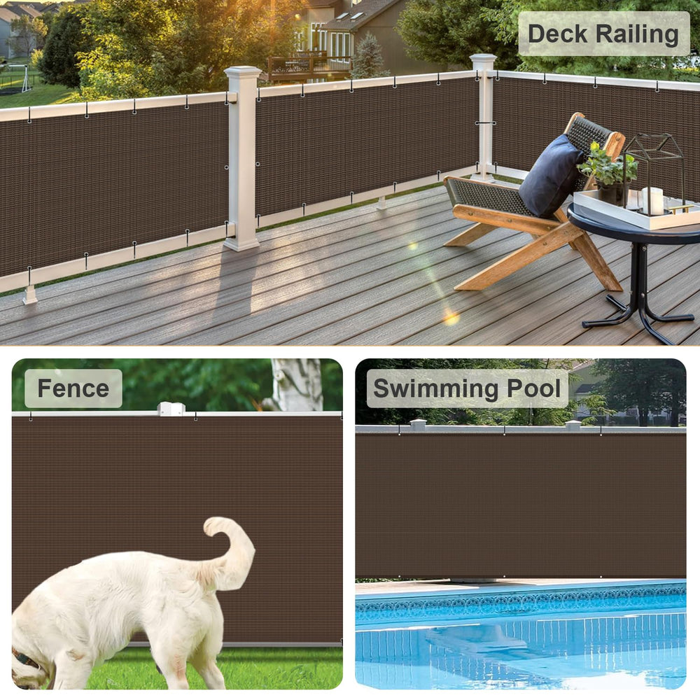 LOVE STORY Privacy Screen showcasing shading effect