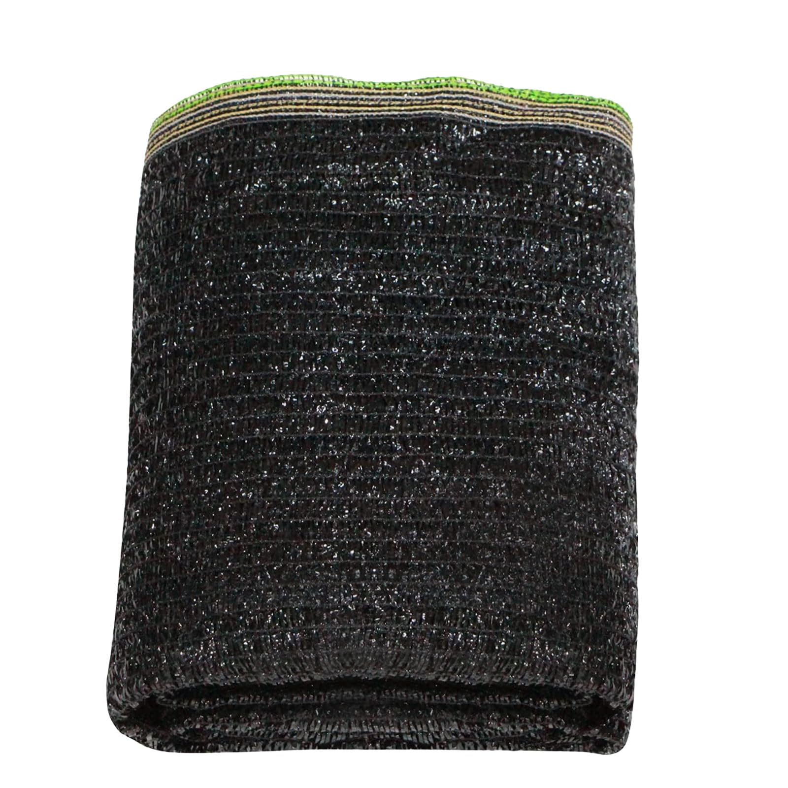 LOVE STORY Shade Cloth 55% 10x20FT black fabric front view