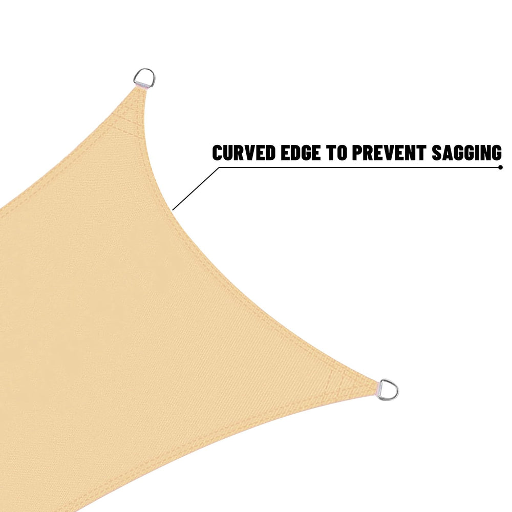 LOVE STORY shade sail features waterproof splicing process