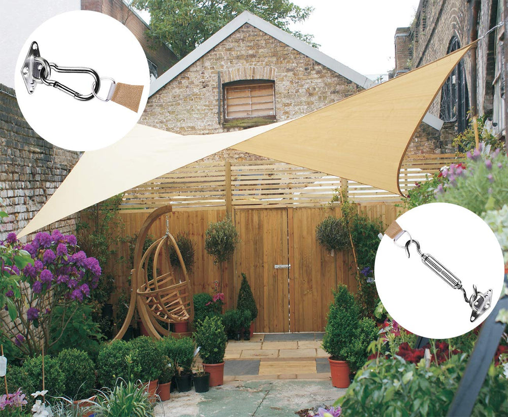 LOVE STORY shade sail hardware kit packaging