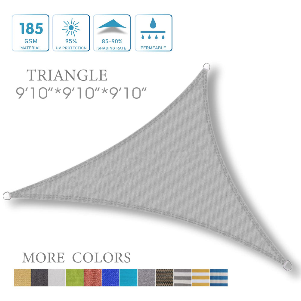 LOVE STORY Triangle Sun Shade Sail with thicker ropes