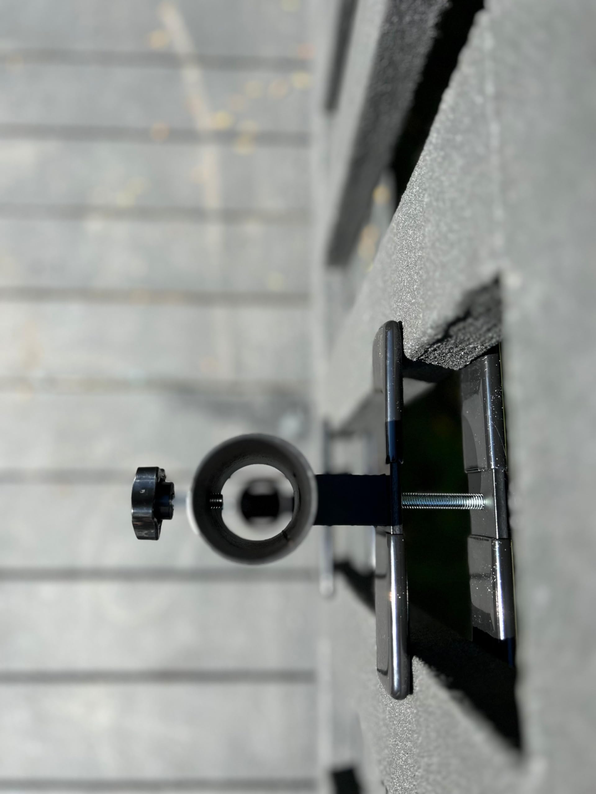 LOVE YOUR DECK umbrella holder black design with umbrella