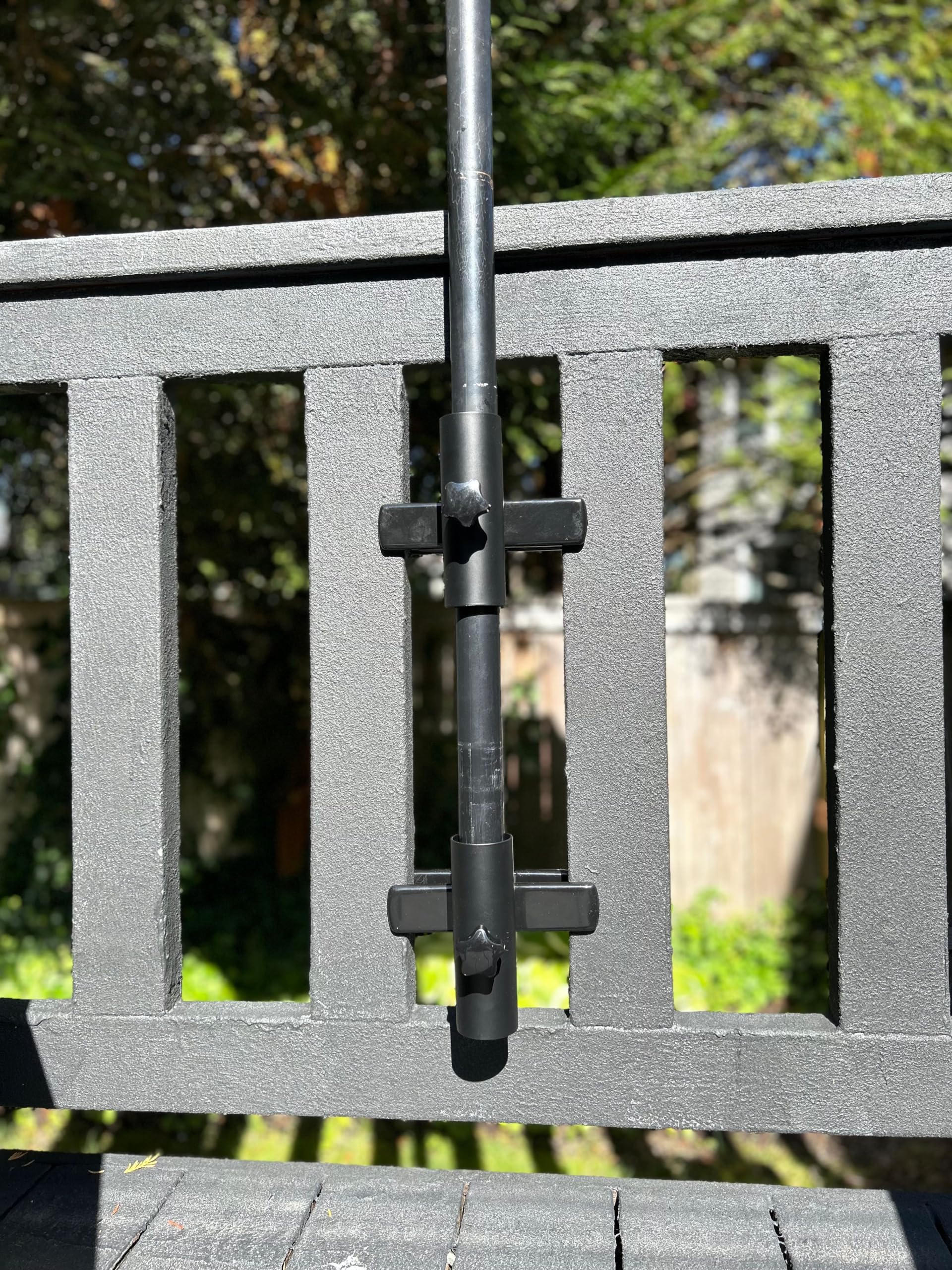 LOVE YOUR DECK umbrella holder side view