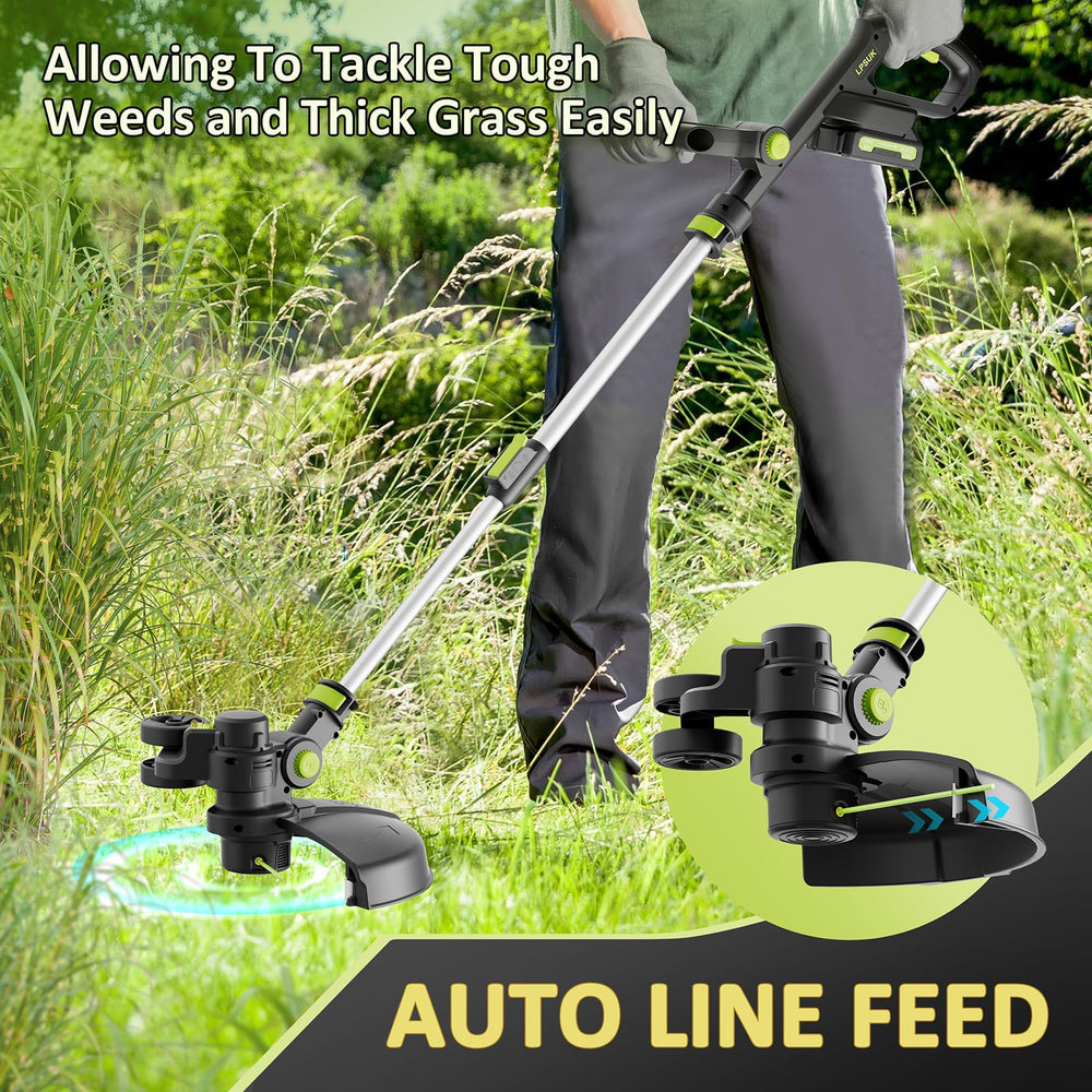 LPSUK 12-in Cordless String Trimmer packaging