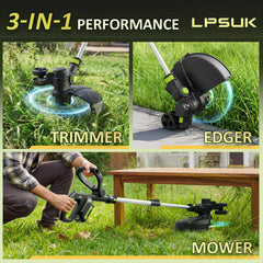 LPSUK trimmer adjustable head and handle