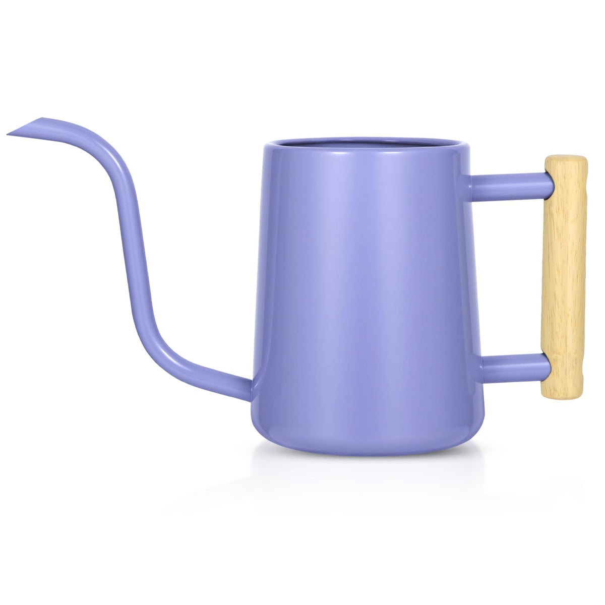 LTSUMI 35oz stainless steel watering can in purple front view