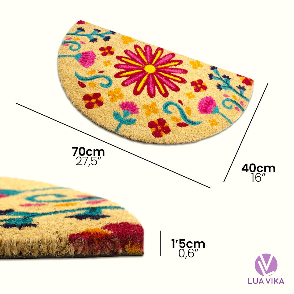 LUA VIKA Coir Doormat placed at home entrance