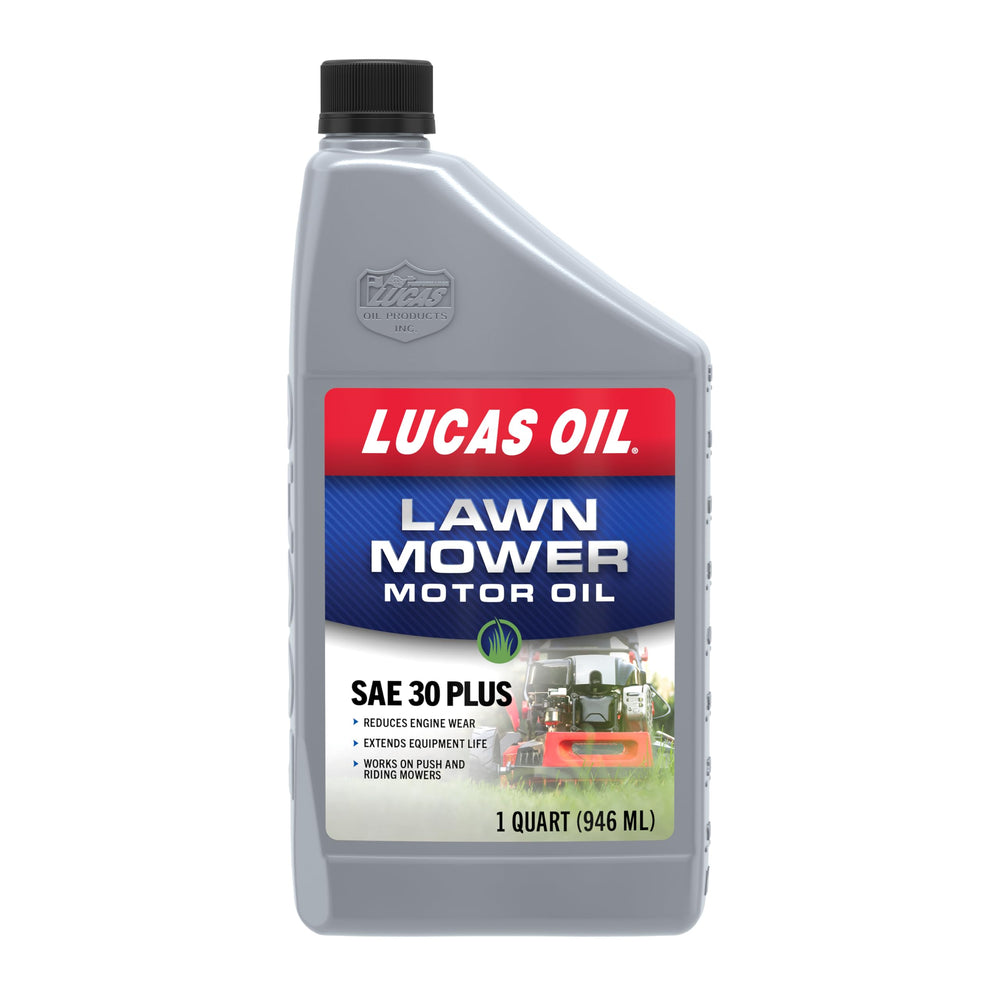 Lucas Oil 11315 SAE 30 Lawn Mower Motor Oil front view