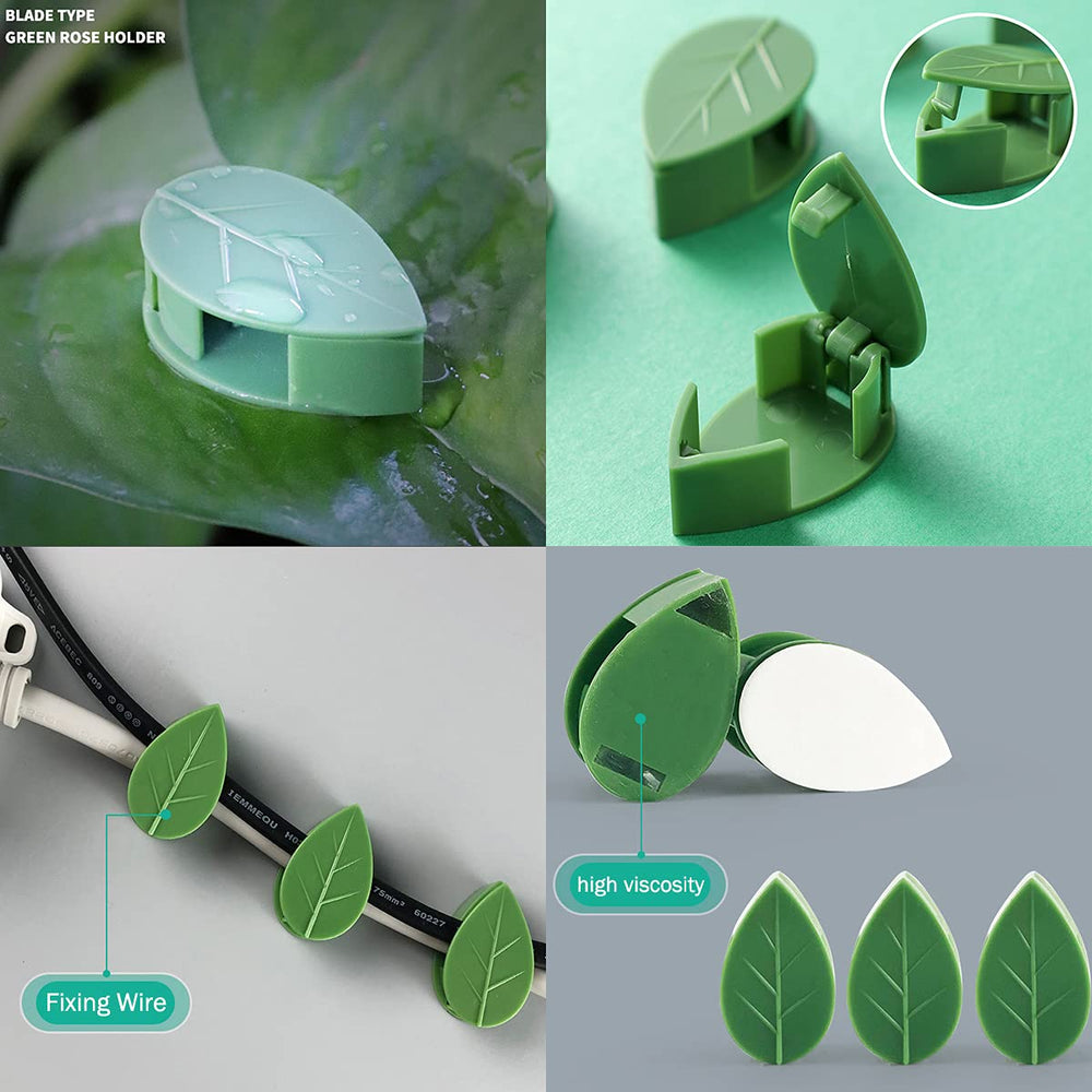 LUCKJUJU Plant Climbing Clips in use with climbing vines