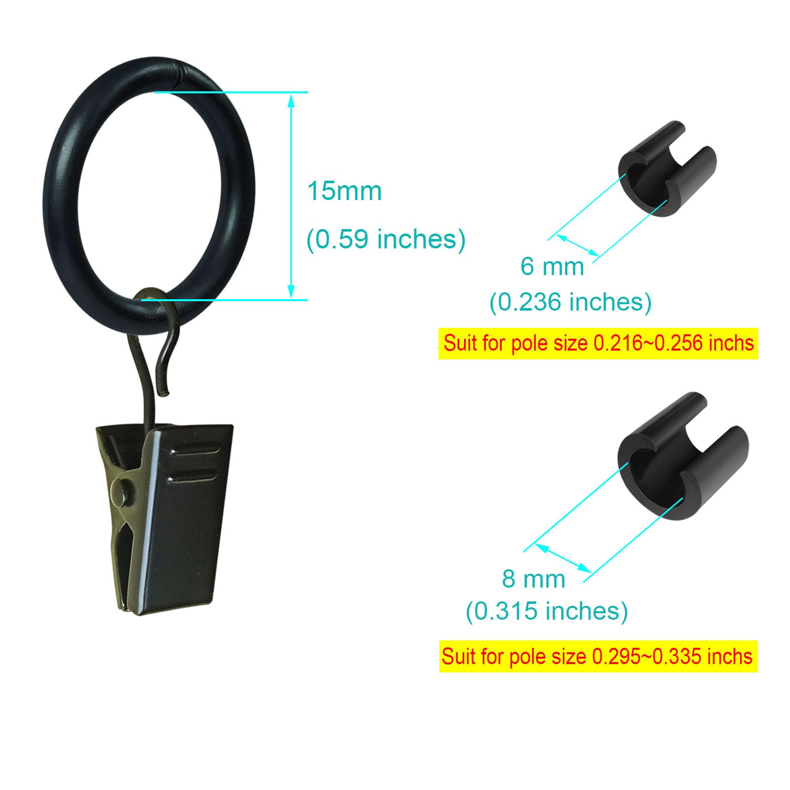 Luckupper flag clips on a garden flag stand