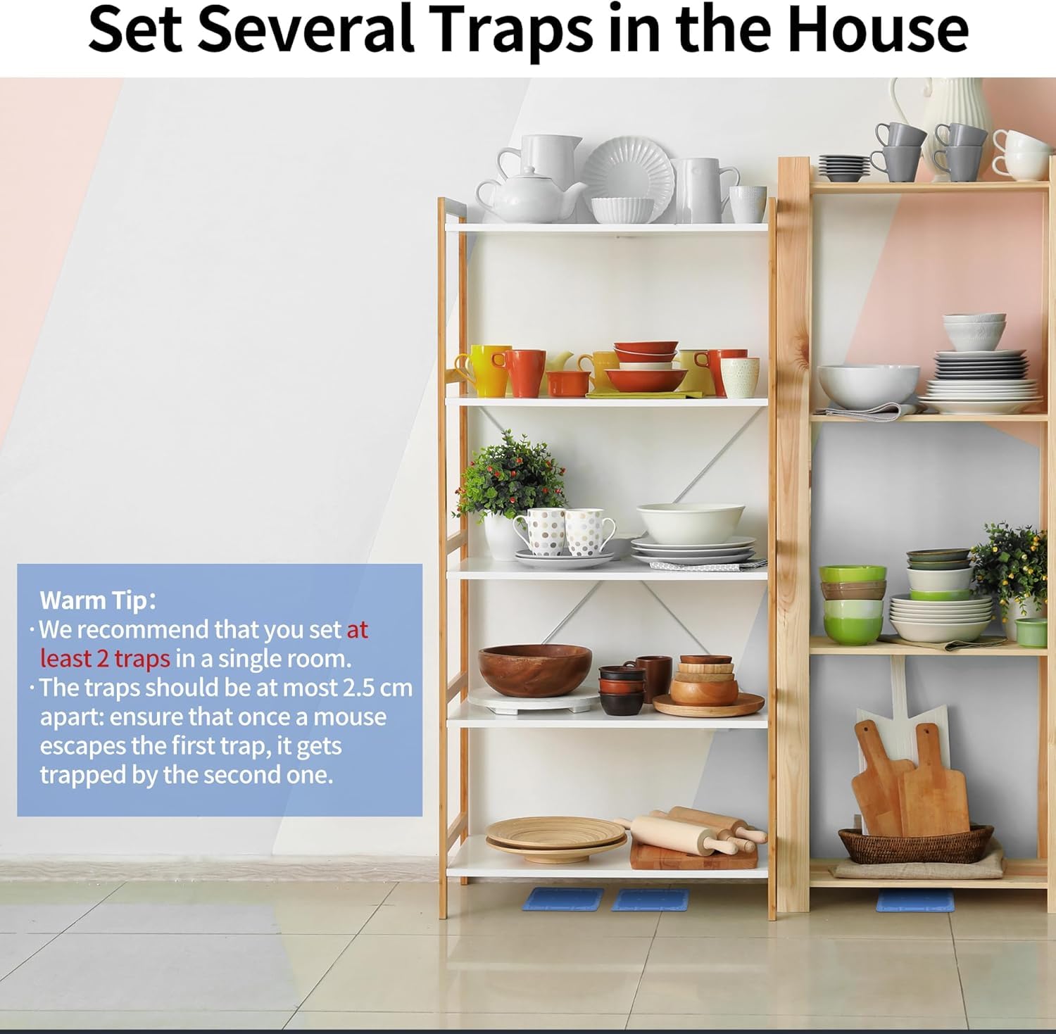 LULUCATCH Mouse & Insect Traps pack details