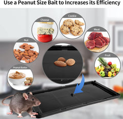 LULUCATCH Mouse Trap in use along a wall