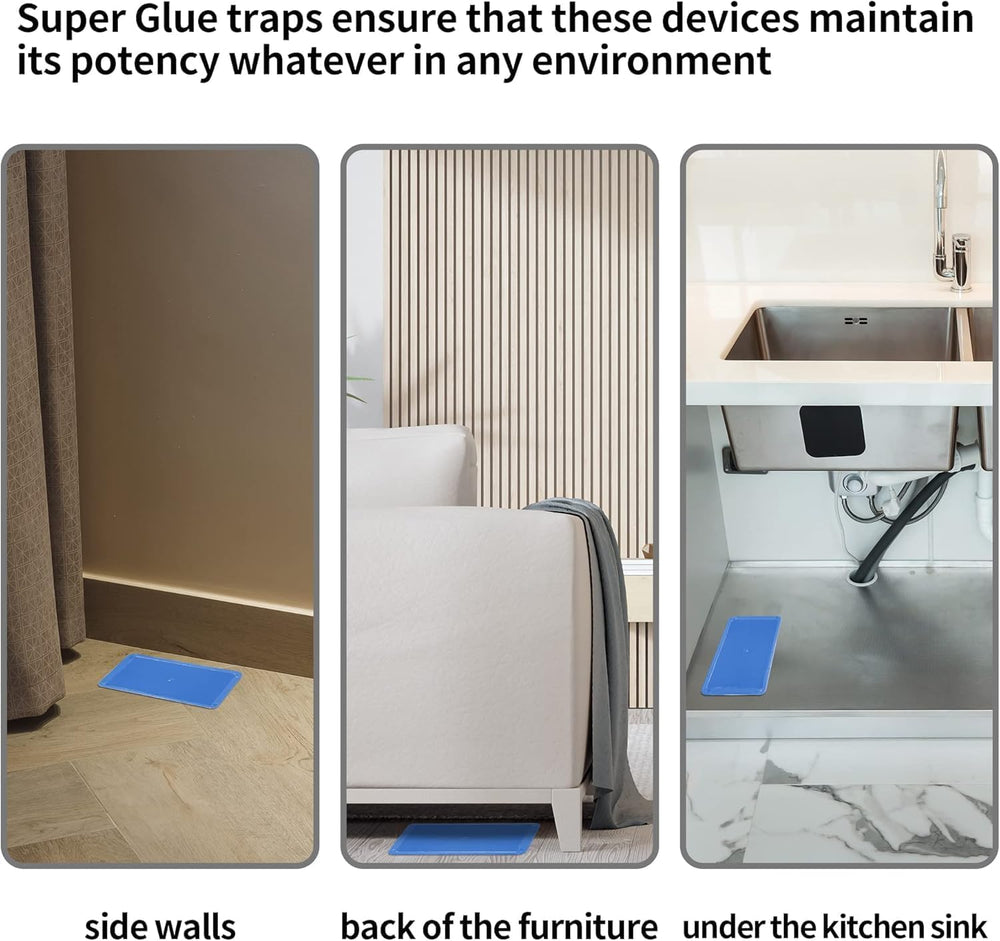 LULUCATCH Mouse Trap in use in a kitchen setting