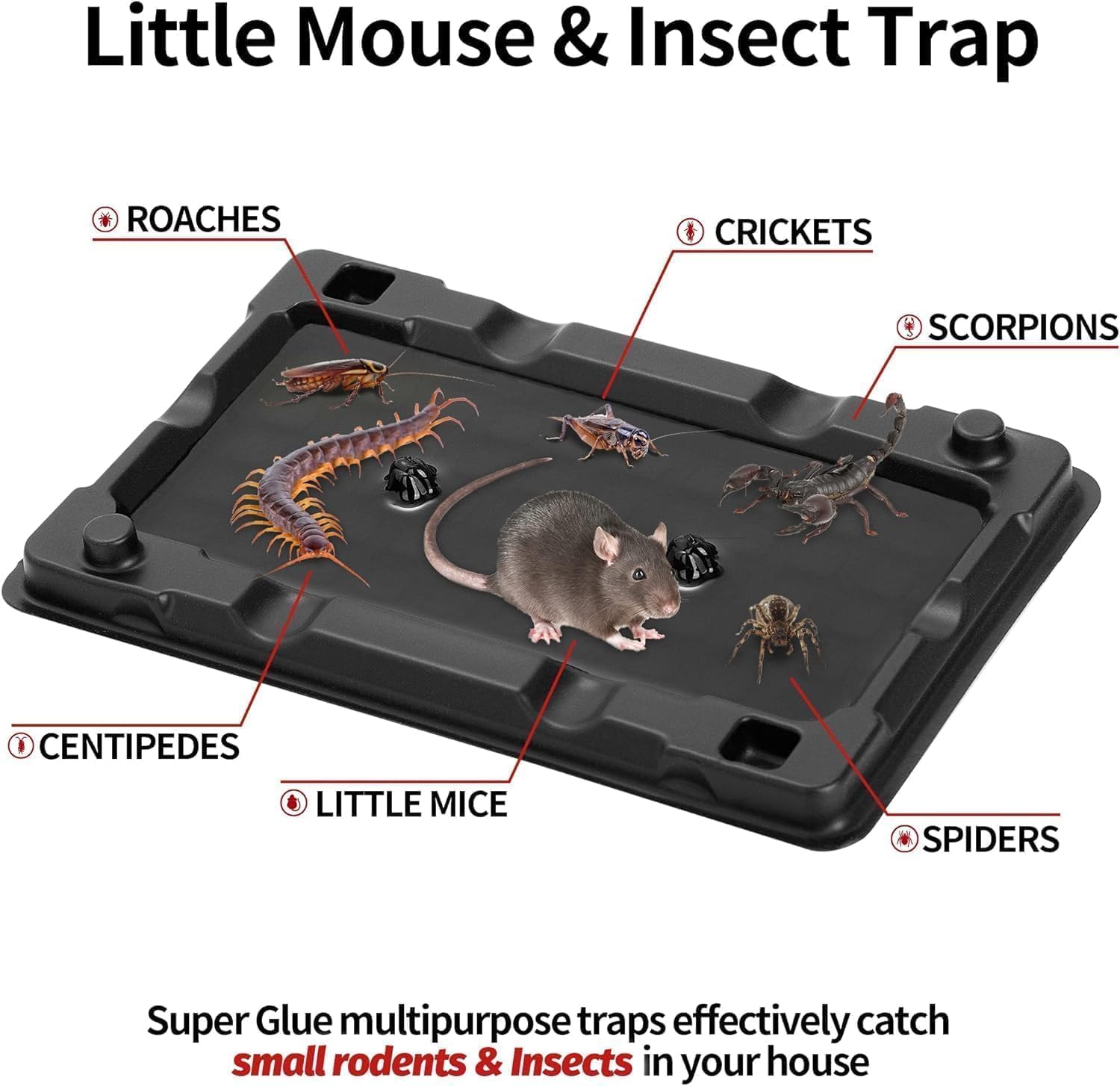 LULUCATCH Mouse Trap packaging and contents