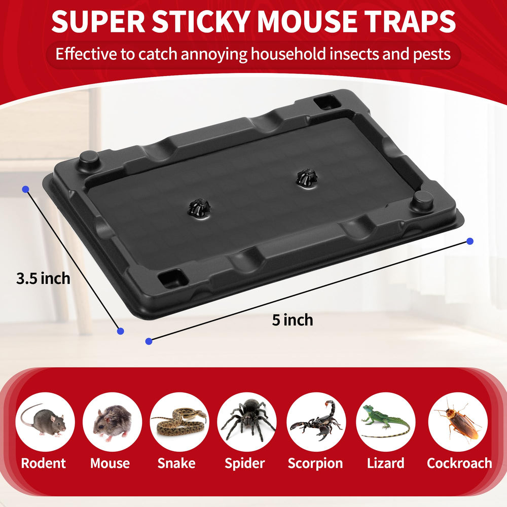 LULUCATCH Mouse Trap showing adhesive surface