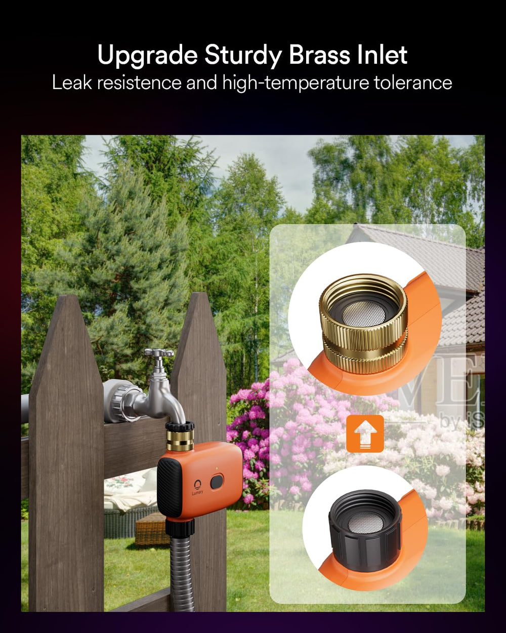 Lumary Water Timer packaging with product details