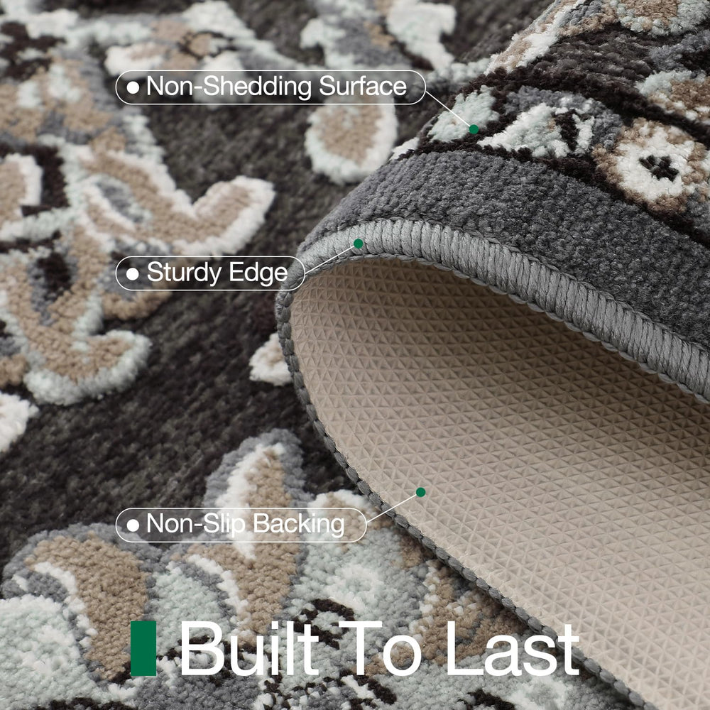 LUMI Indoor Door Mat showing moisture absorption