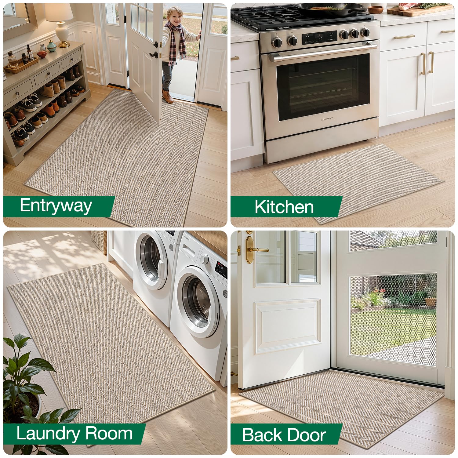 LUMI mat displayed on a patio for outdoor use