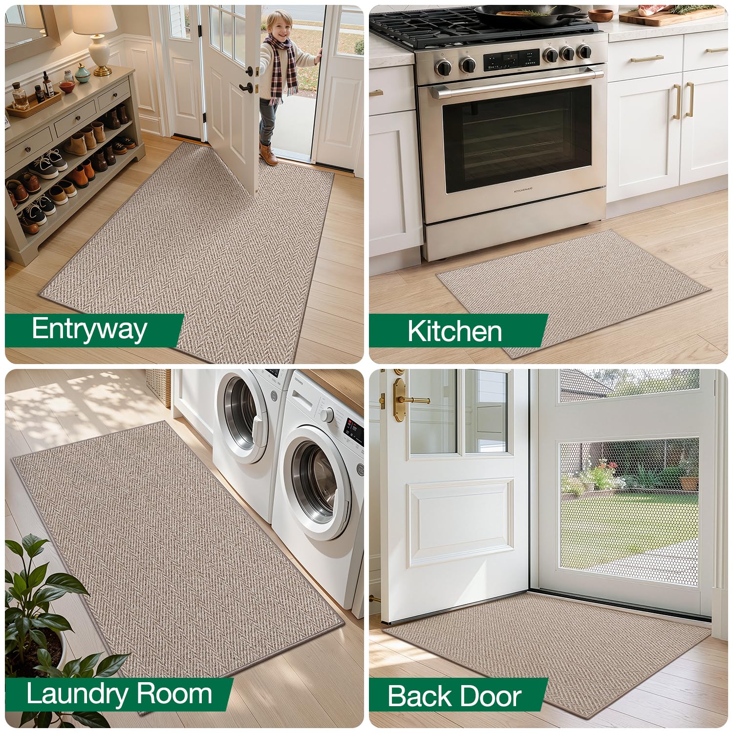 LUMI Ultra Thin Indoor Door Mat packaging details