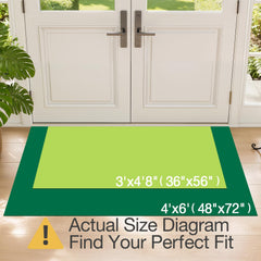 LUMI Ultra Thin Indoor Door Mat rolled up for packaging