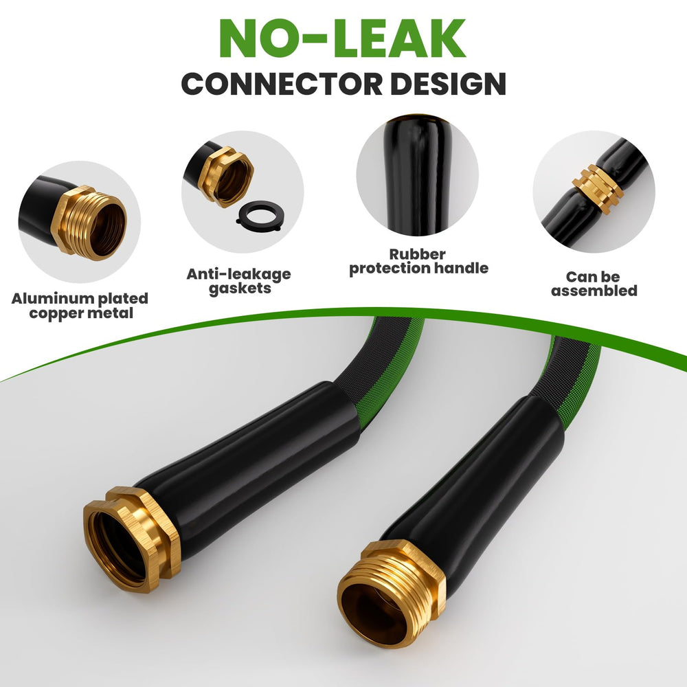 lumomo 50FT garden hose with connectors