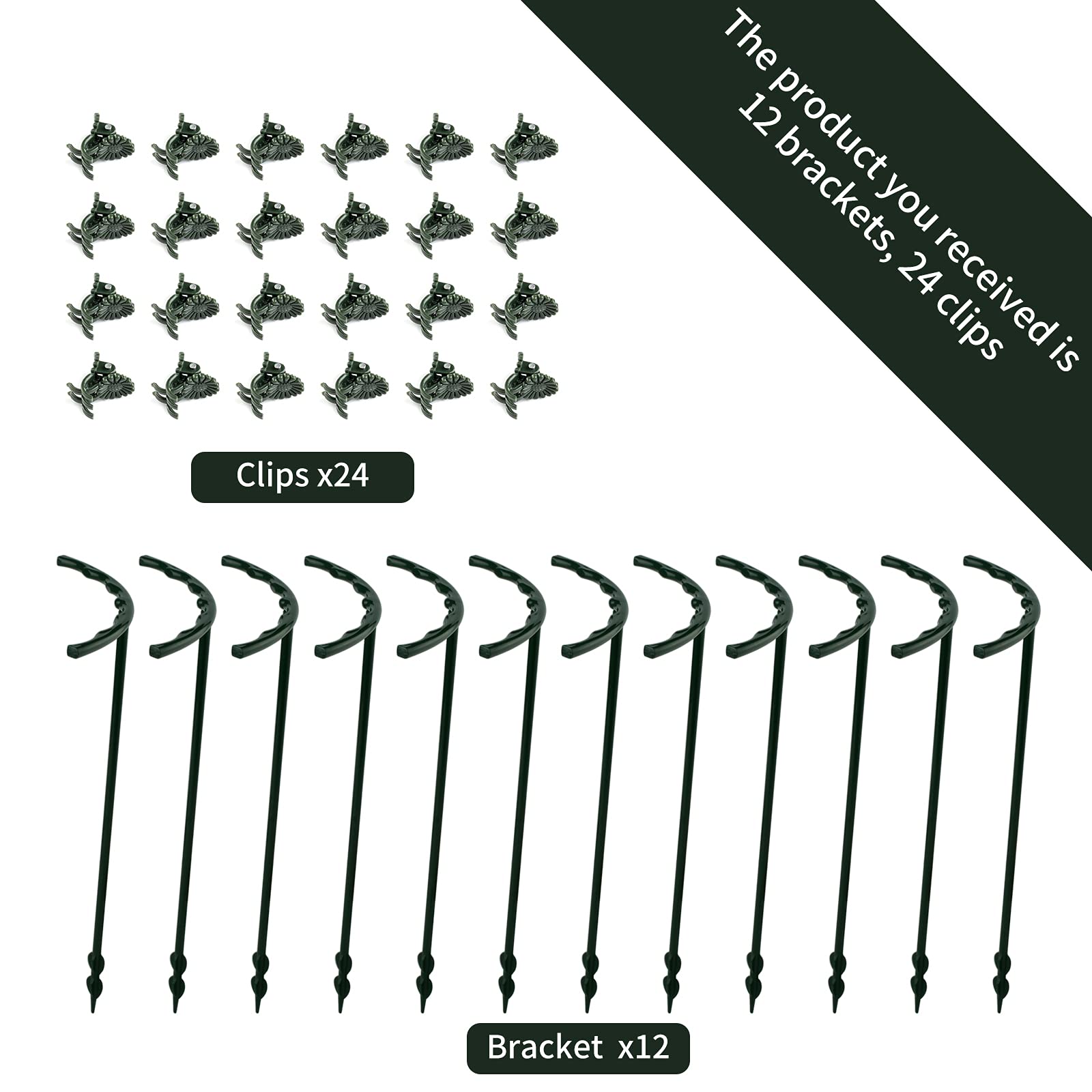 Lunhans Plant Support Stakes alongside potted plants