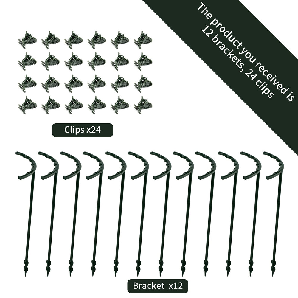 Lunhans Plant Support Stakes alongside potted plants