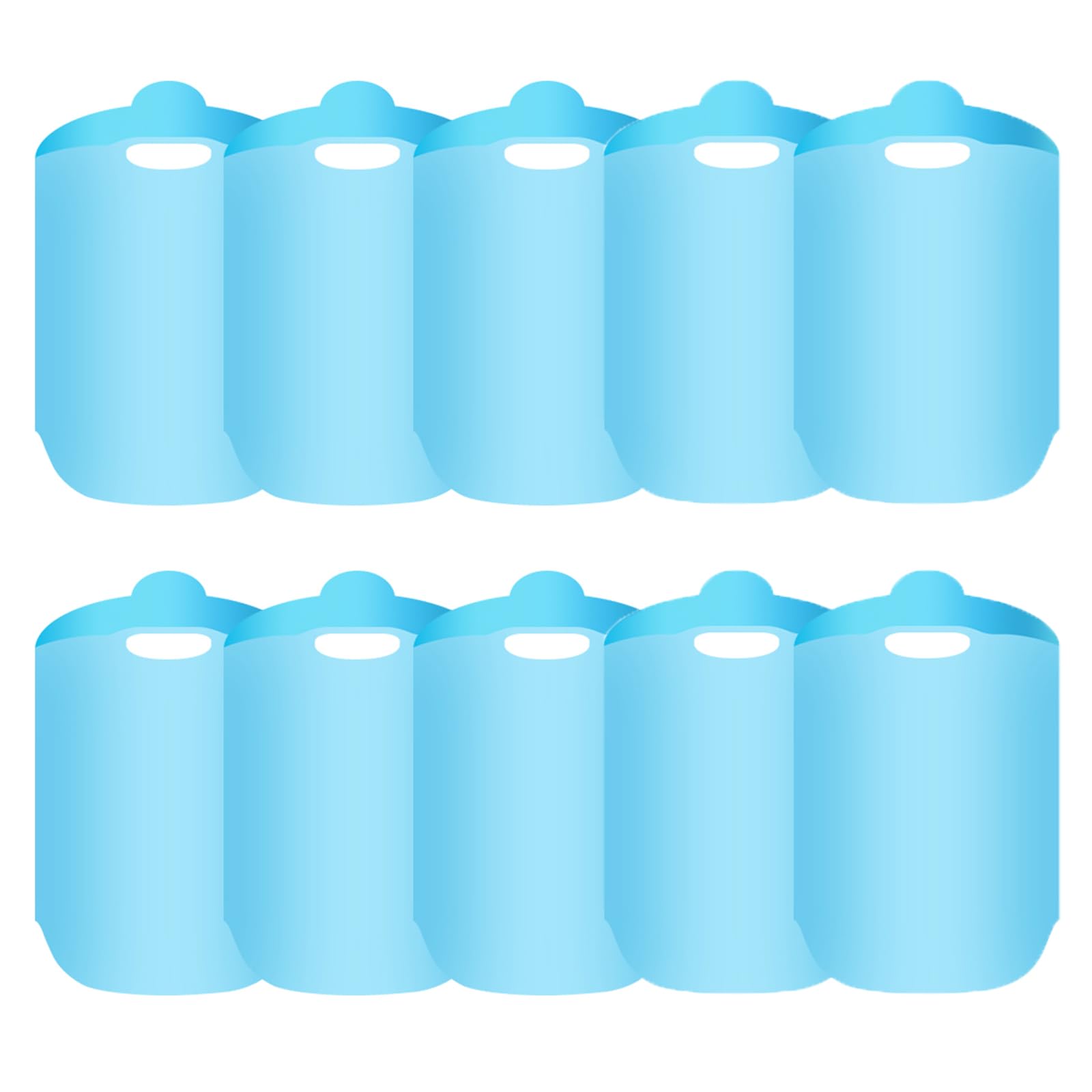 LUOJIBIE 10 pack refills for Flying Insect Trap, white cartridges