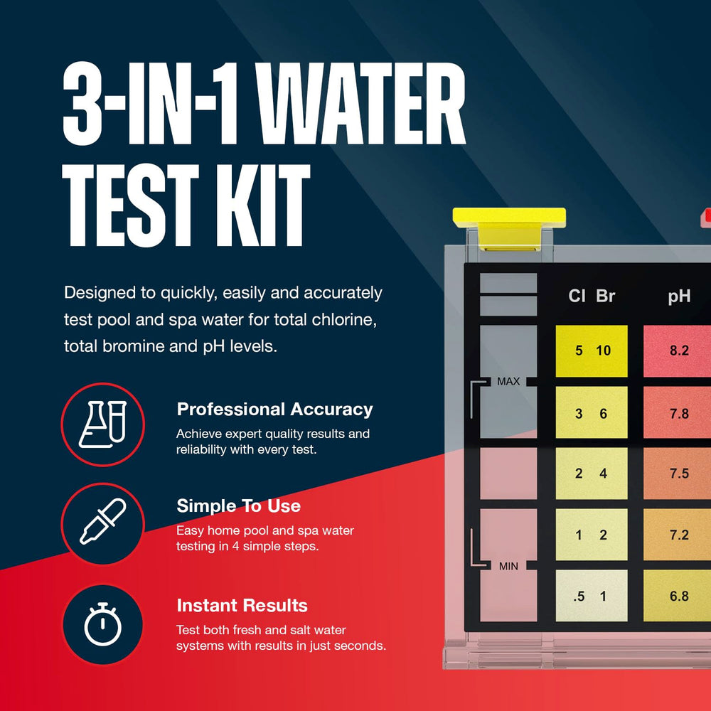 Lupo East Bay Comparator and reagents for water testing