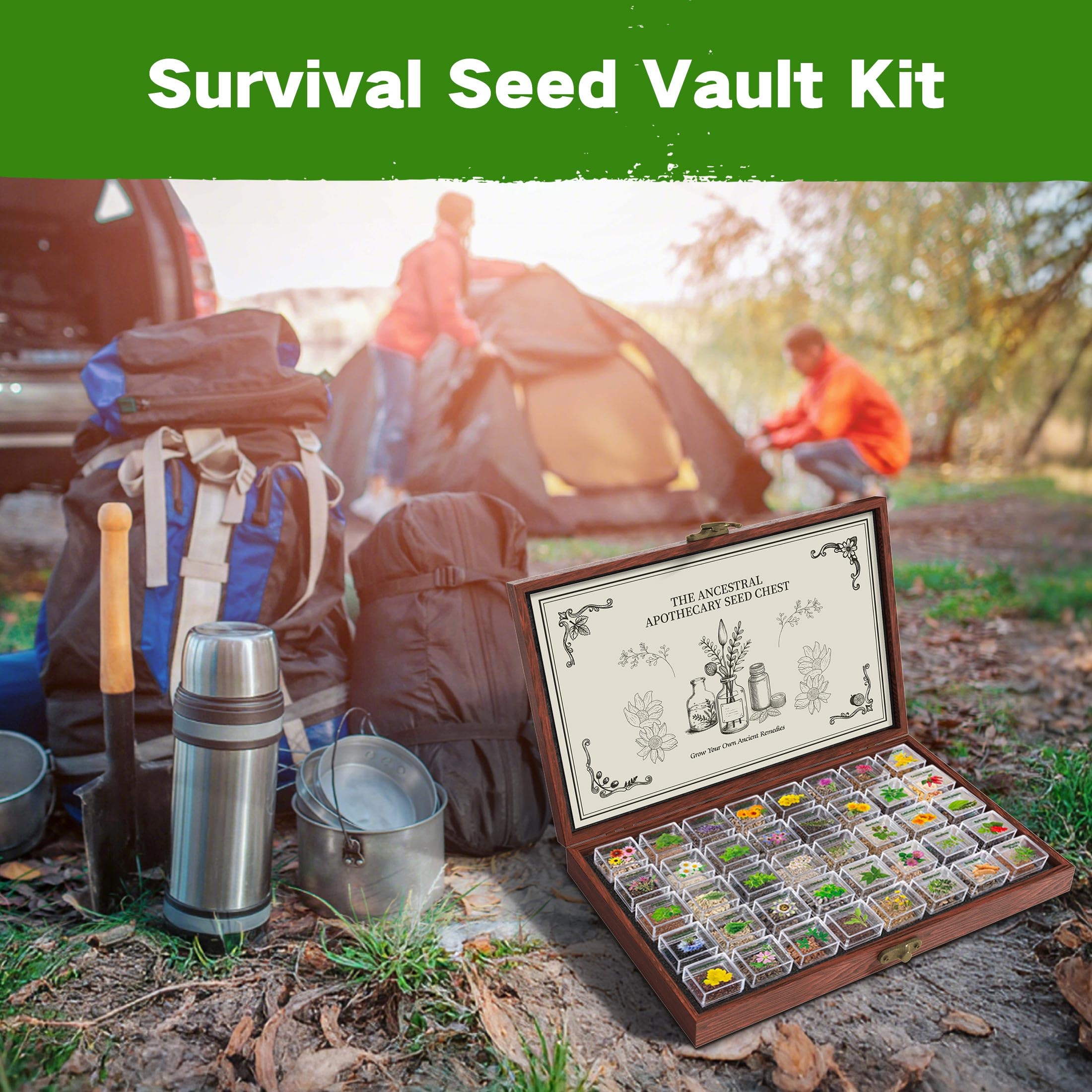LUSH&DEW herb seed kit planting guide and instructions