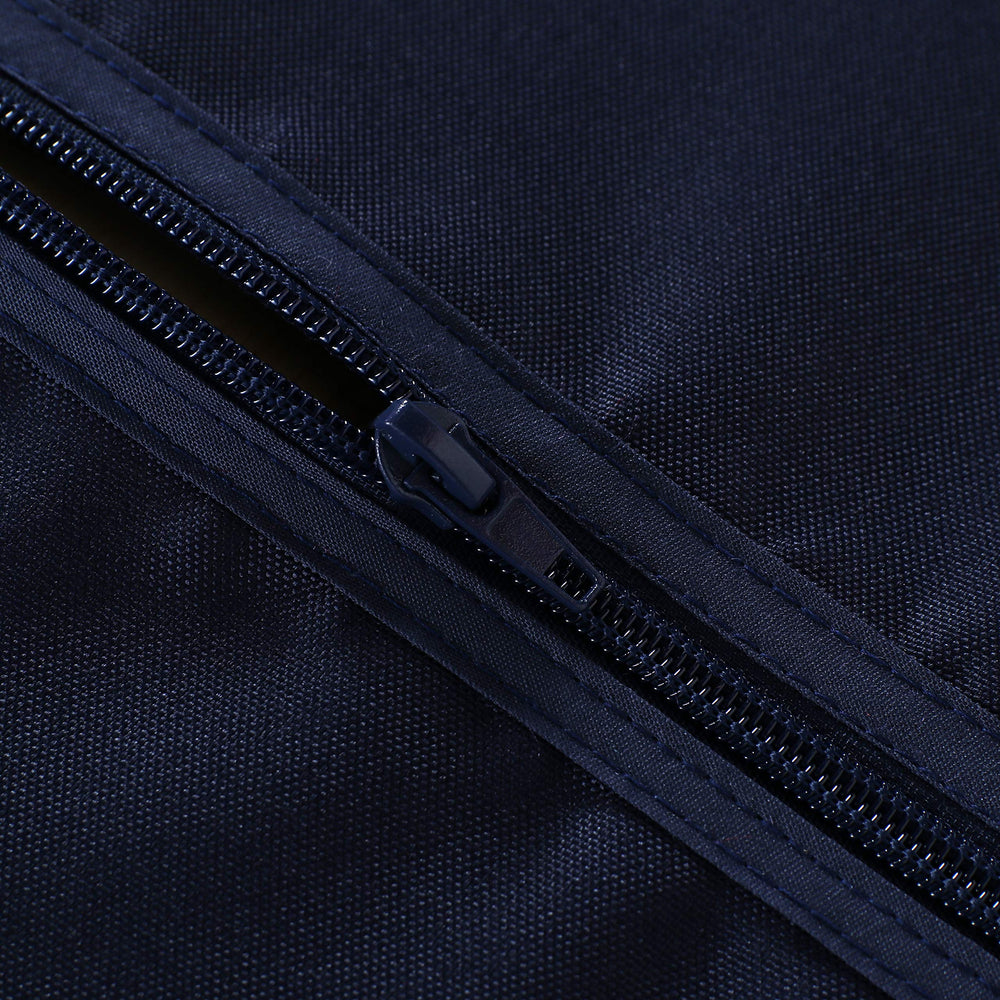 LUSHVIDA navy tablecloth folded and packaged