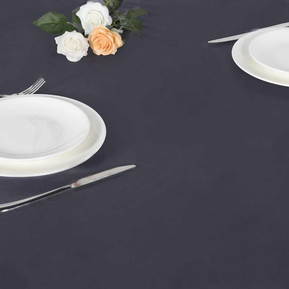 LUSHVIDA Round Tablecloth folded for storage