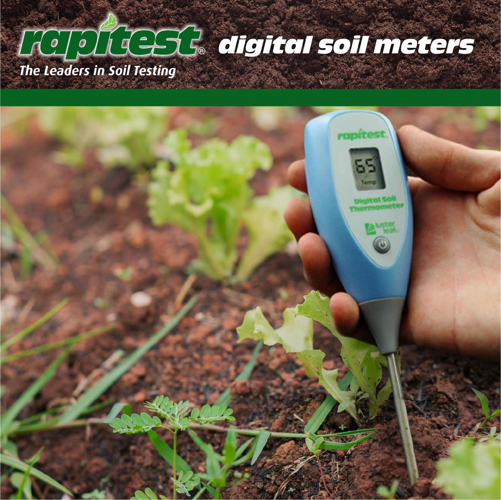 Luster Leaf Digital Soil Thermometer packaging with product details