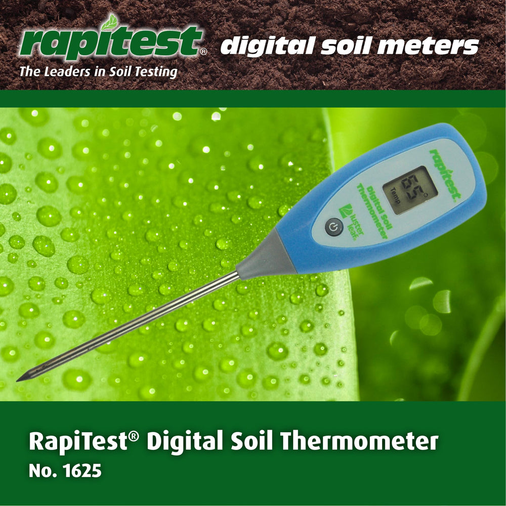 Luster Leaf Digital Soil Thermometer side view showing probe
