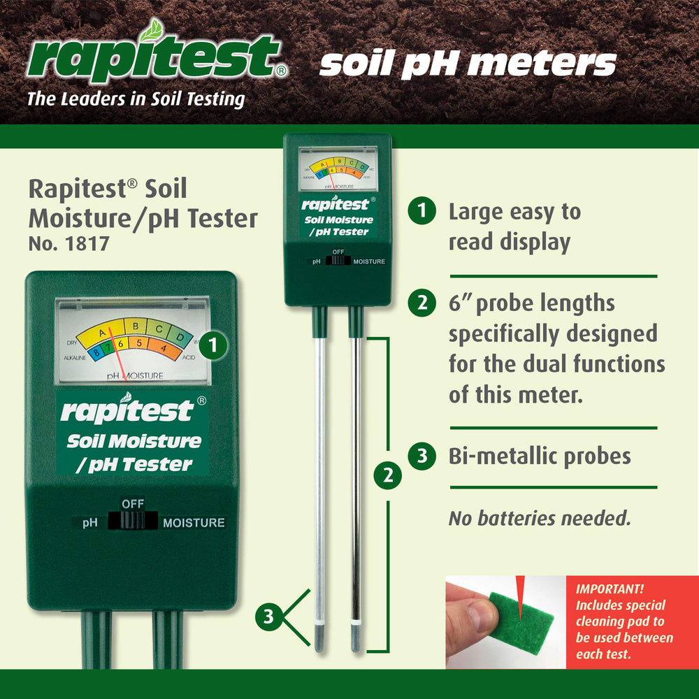 Luster Leaf Soil Tester packaging details