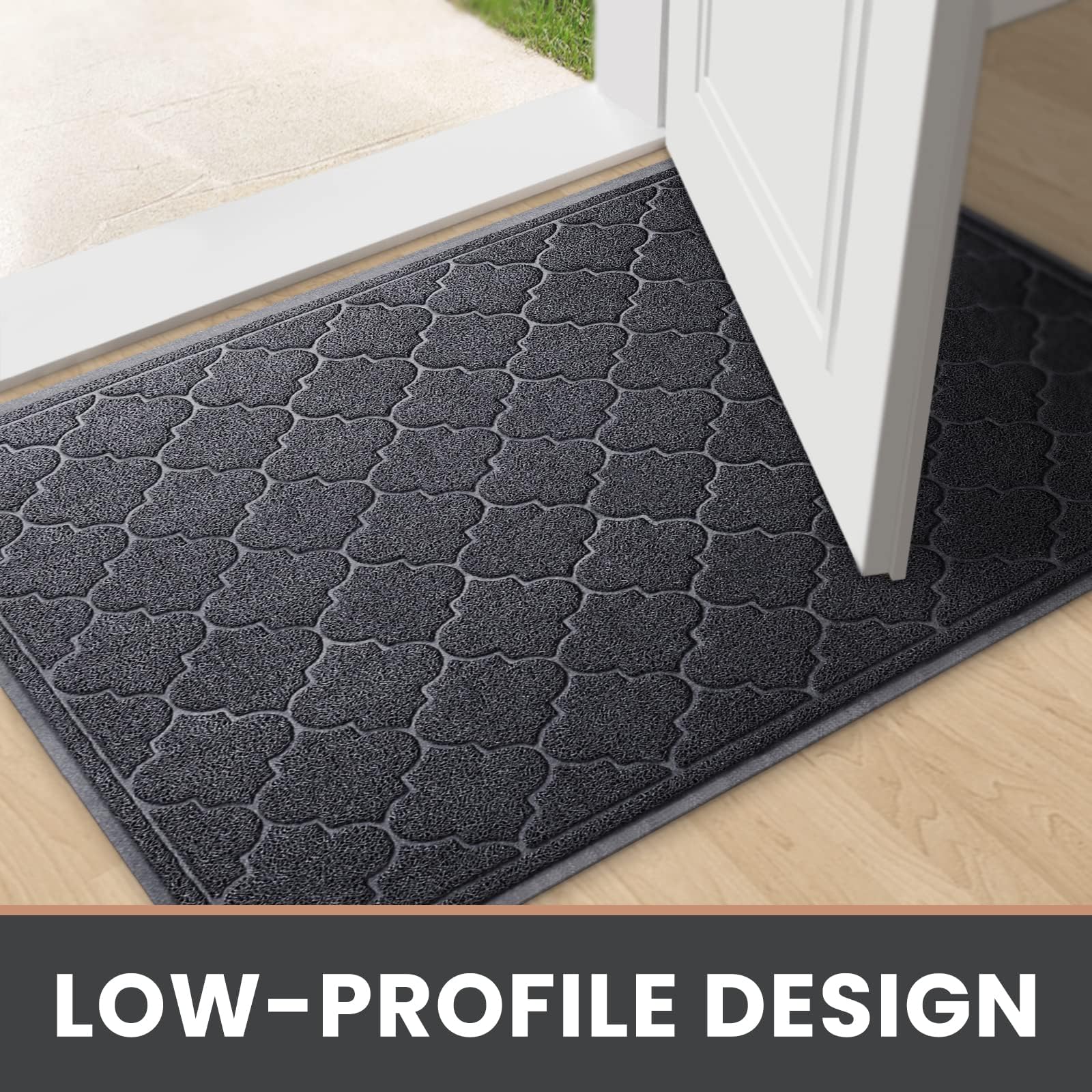 LuxStep Door Mat in indoor hallway