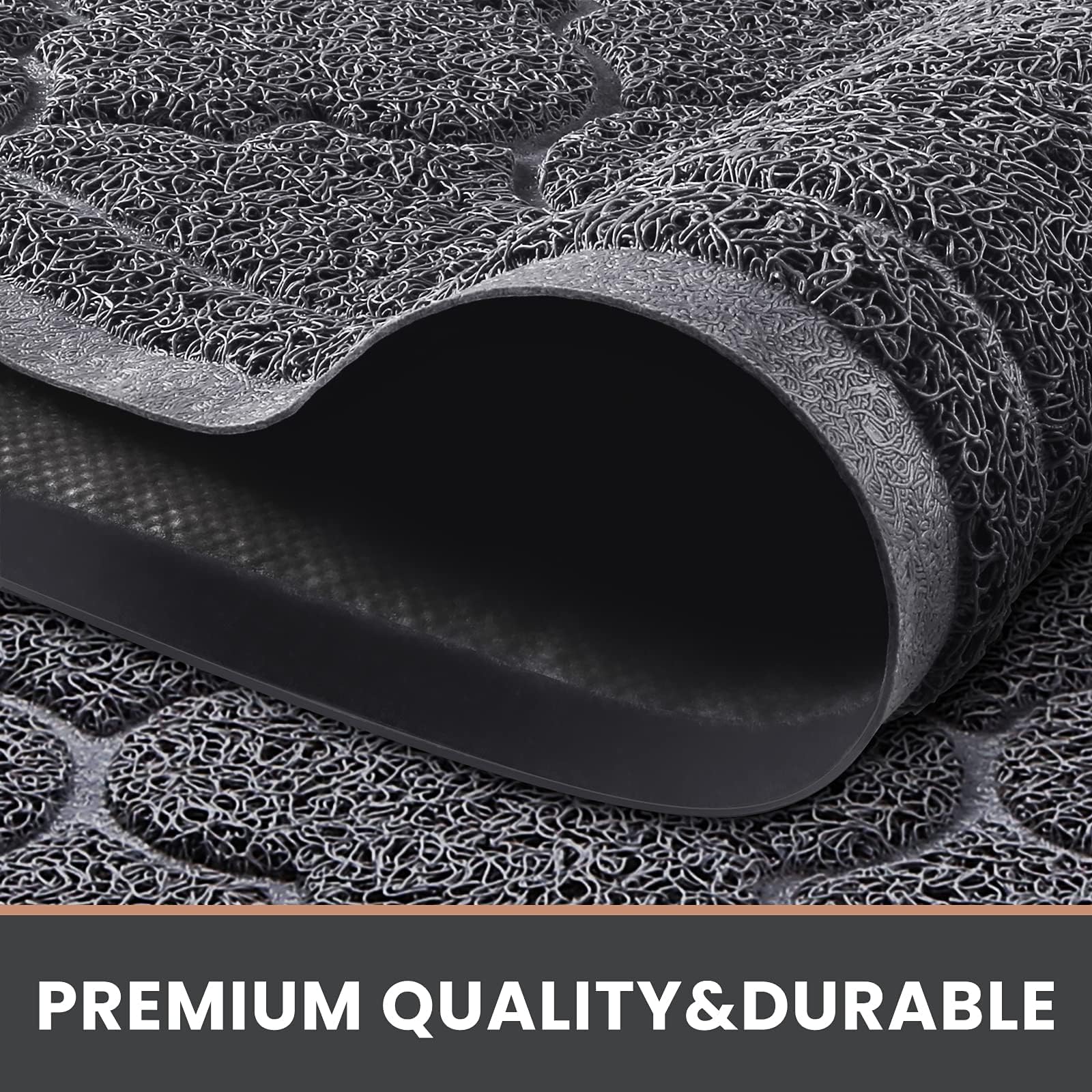 LuxStep Door Mat showing non-slip backing