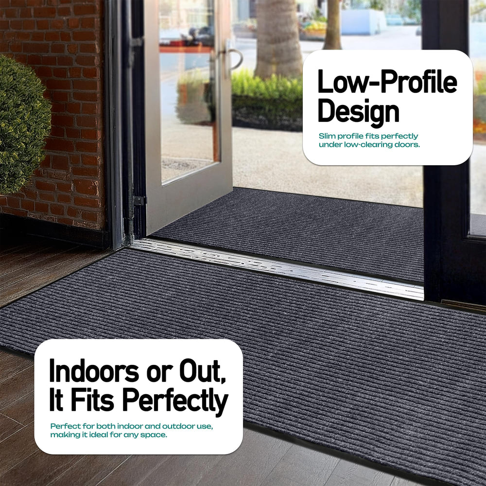 LuxUrux commercial mat in office lobby entrance