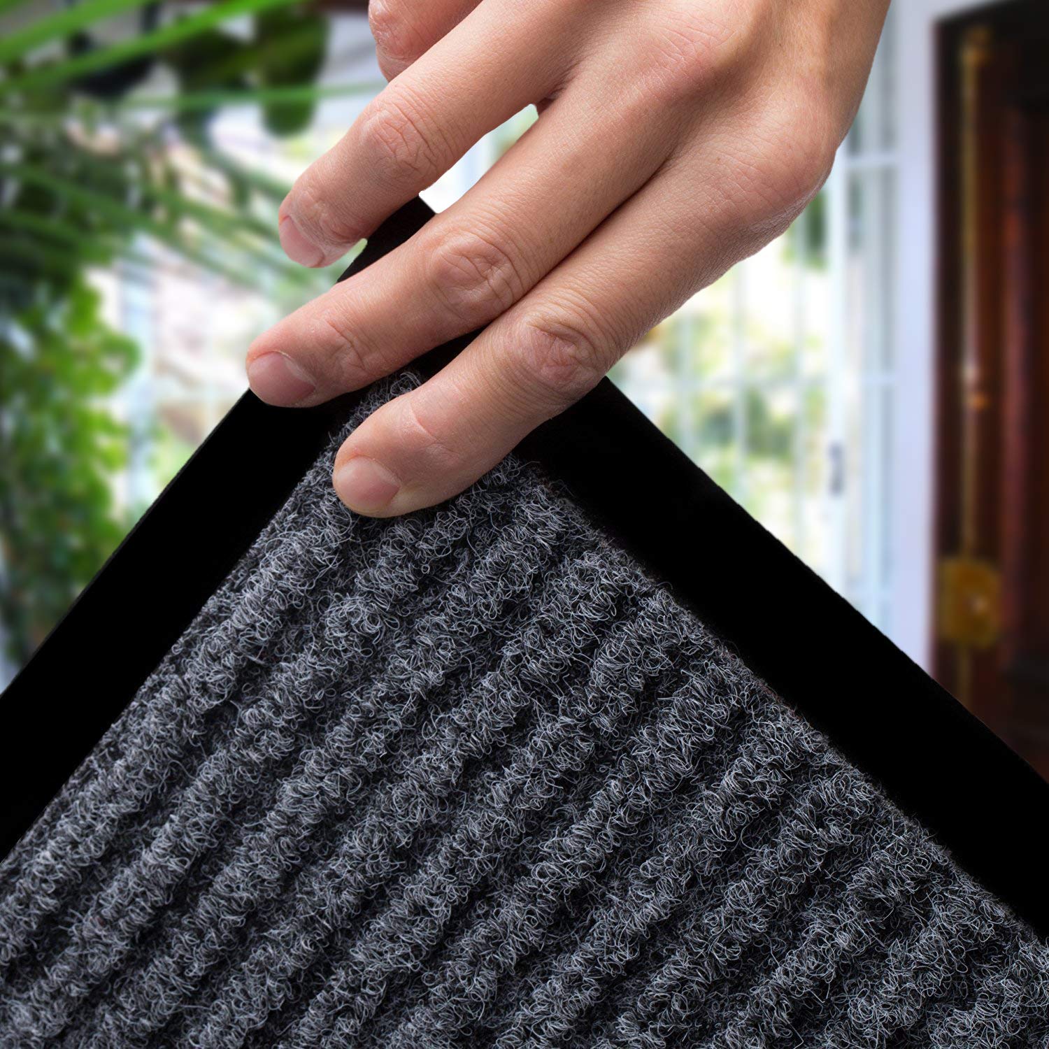 LuxUrux Door Mat with measurements displayed